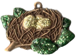 Christmas Nest Charm - available only with pattern Christmas Nest Charm - available only with pattern